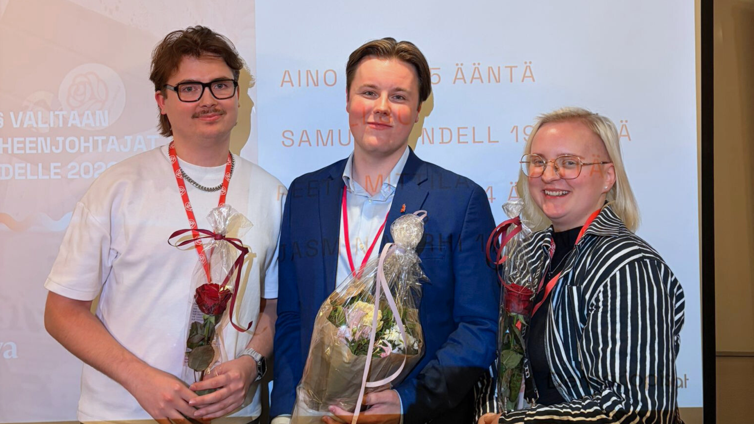 Demariopiskelijat 2026 puheenjohtajisto.